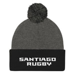 Santiago Rugby Pom Pom Knit Cap