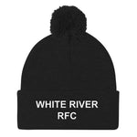 White River RFC Pom Pom Knit Cap