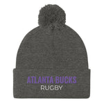 Atlanta Bucks Rugby Pom-Pom Beanie