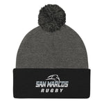 San Marcos Rugby Pom-Pom Beanie