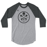 White River RFC 3/4 sleeve raglan shirt