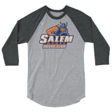 Salem State Rugby 3/4 sleeve raglan shirt
