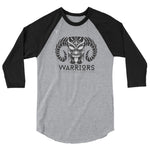 Warrior Rugby 3/4 sleeve raglan shirt