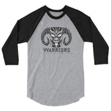 Warrior Rugby 3/4 sleeve raglan shirt