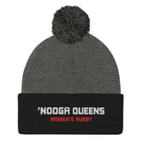 'Nooga Queens Women's Rugby Pom-Pom Beanie