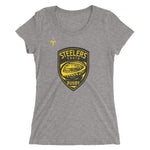 Provo Steelers Youth Rugby Bella + Canvas 8413 Ladies' Triblend Short Sleeve T-Shirt with Tear Away Label