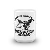 Corpus Christi Dogfish Rugby Mug