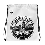 Queens Rugby Drawstring bag
