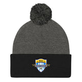 Beer Barons Rugby Pom Pom Knit Cap