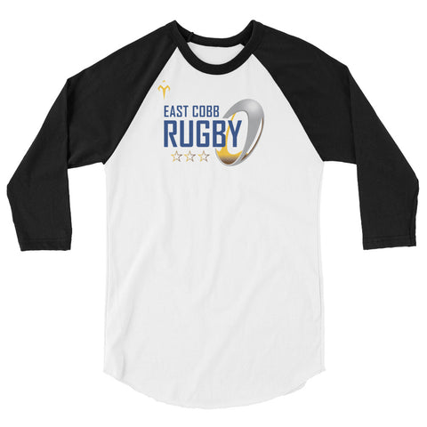 East Cobb Rugby Club 3/4 sleeve raglan shirt