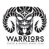 Warrior Rugby Bubble-free stickers