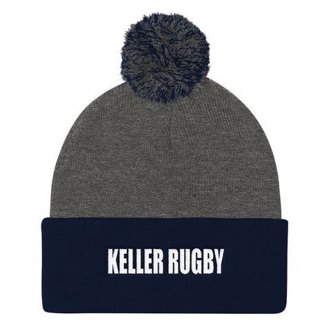 Keller Rugby Pom Pom Knit Cap