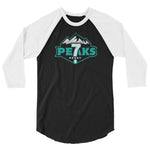 Peaks 7's Rugby 3/4 sleeve raglan shirt