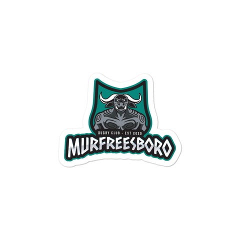 Murfreesboro Rugby Bubble-free stickers