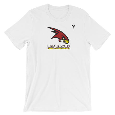 Santa Cruz Red Hawks Rugby Unisex short sleeve t-shirt
