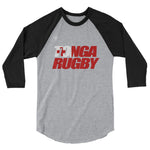 Tonga Rugby 3/4 sleeve raglan shirt