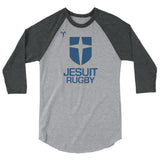Jesuit Rugby Dallas 3/4 sleeve raglan shirt
