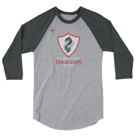 Florida Elite Dragons 3/4 sleeve raglan shirt