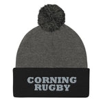 Corning Rugby Pom-Pom Beanie