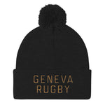 Geneva Rugby Pom Pom Knit Cap