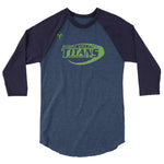 Kiski Valley Rugby 3/4 sleeve raglan shirt