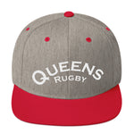 Queens Rugby Snapback Hat