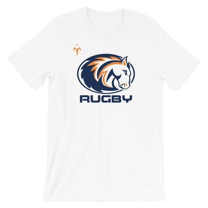 Mustangs Rugby Short-Sleeve Unisex T-Shirt