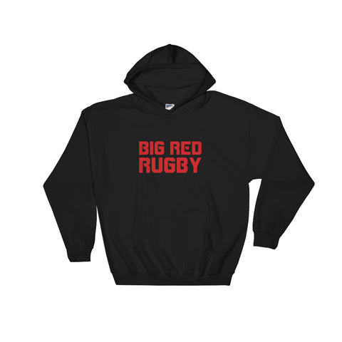 Big Red Rugby Hooded Sweatshirt