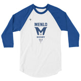 Menlo Rugby 3/4 sleeve raglan shirt