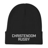 Christendom Rugby Embroidered Beanie