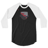 Red Raiders Rugby 3/4 sleeve raglan shirt