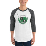 York Rugby 3/4 sleeve raglan shirt