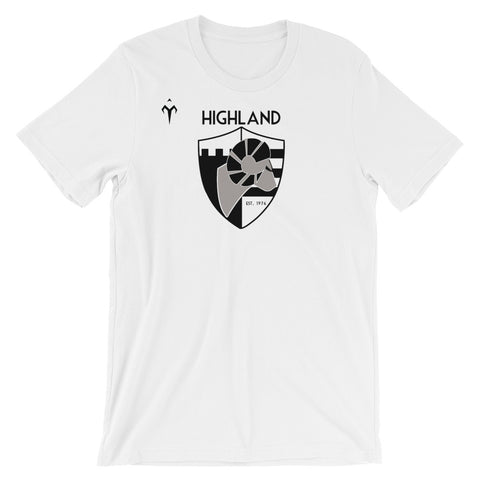 Highland Unisex short sleeve t-shirt