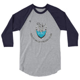South Valley Rugby Club 3/4 sleeve raglan shirt