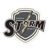 North County Storm Rugby Bubble-free stickers