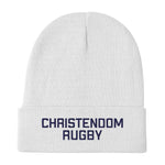 Christendom Rugby Embroidered Beanie