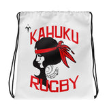Kahuku Girls Rugby Drawstring bag