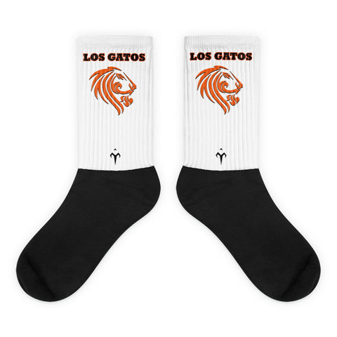 Los Gatos Lions Black foot socks