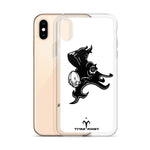 Black Monks Rugby iPhone Case