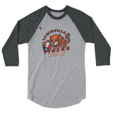 Lewisville Tigers 3/4 sleeve raglan shirt