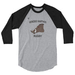 Geneseo Warthog Rugby 3/4 sleeve raglan shirt