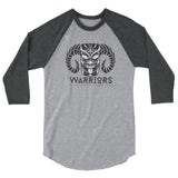 Warrior Rugby 3/4 sleeve raglan shirt