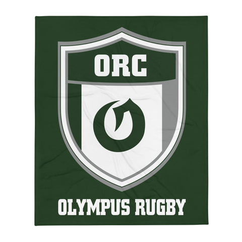 Olympus Rugby Throw Blanket