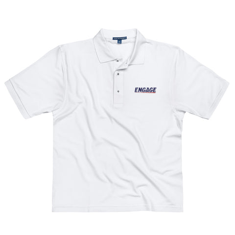 Engage Rugby Embroidered Polo Shirt