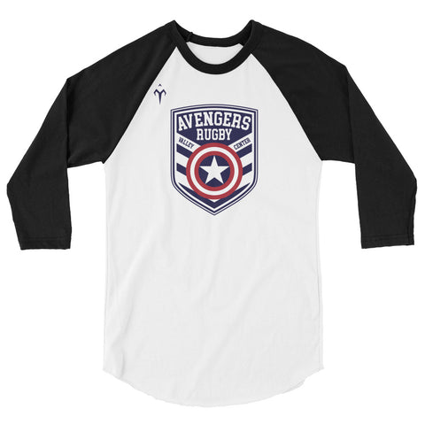 Valley Center Avengers Youth Rugby 3/4 sleeve raglan shirt