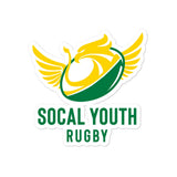 SoCal Youth Rugby Bubble-free stickers