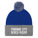 Panama City Beach Rugby Pom Pom Knit Cap