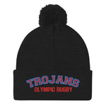 Trojans Rugby Pom Pom Knit Cap