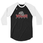 Westerville Worms Rugby 3/4 sleeve raglan shirt