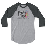 Trashy Magic Rugby Football Club 3/4 sleeve raglan shirt